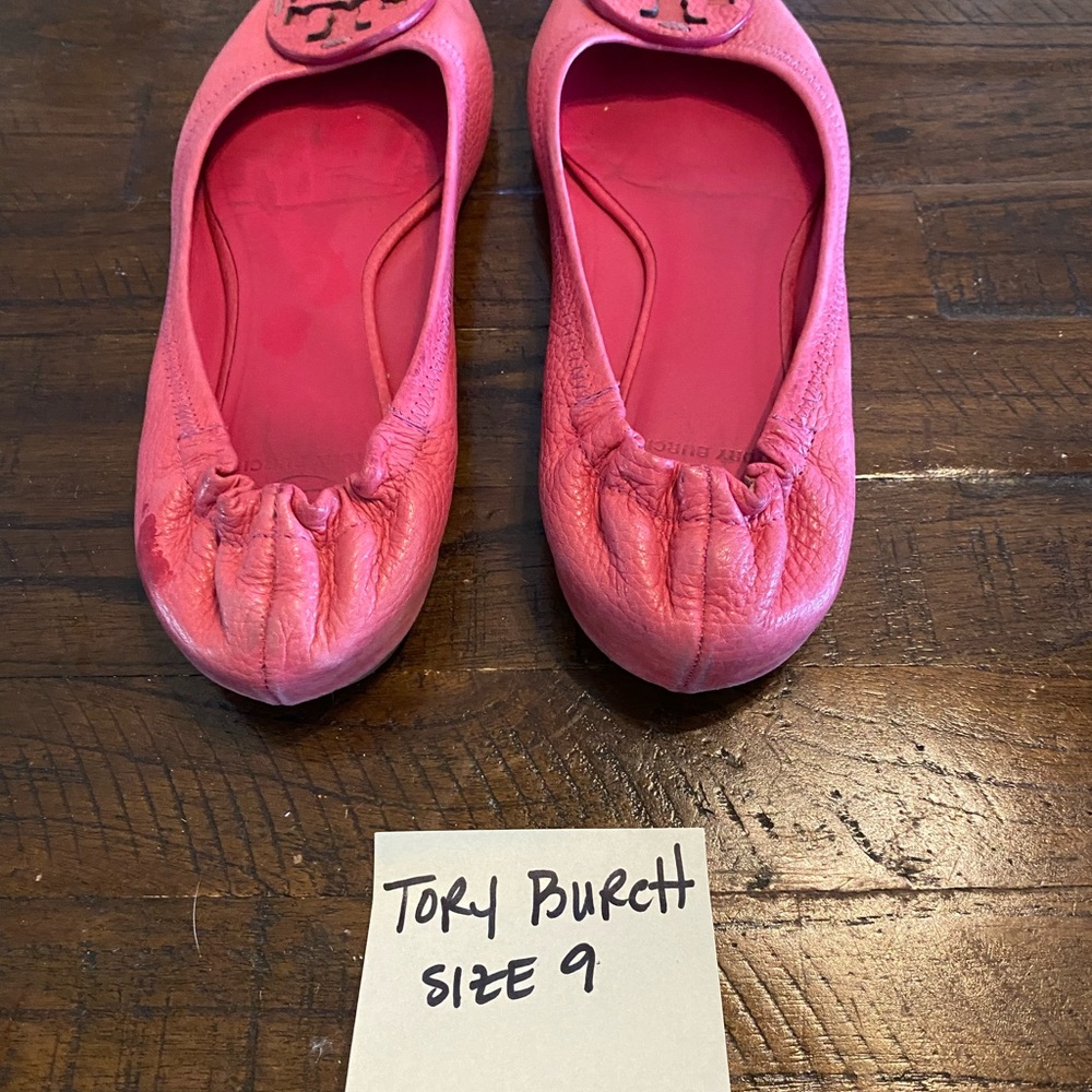 Tory Burch Minnie Travel Flat Size 9 - Picture 3 of 4